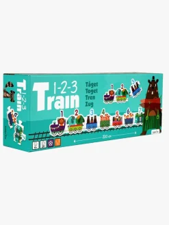 Barbo Toys 123 Puslespil Tog med Dyr 20 Brikker