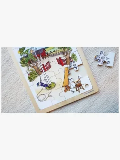 Barbo Toys Emil Fra Lønneberg Puslespil - Træ 24 Brikker