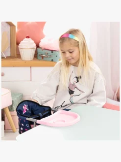 Bayer Design Babystol til Bord med Bakke, Blå/Pink