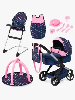 Bayer Design Combi Dukkevogn Xeo Sæt, Blue