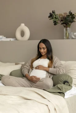 bbhugme Graviditets- & Ammepudebetræk, Dusty Olive