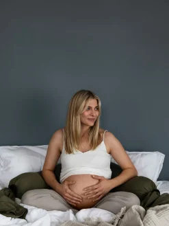 bbhugme Graviditets- & Ammepudebetræk, Dusty Olive