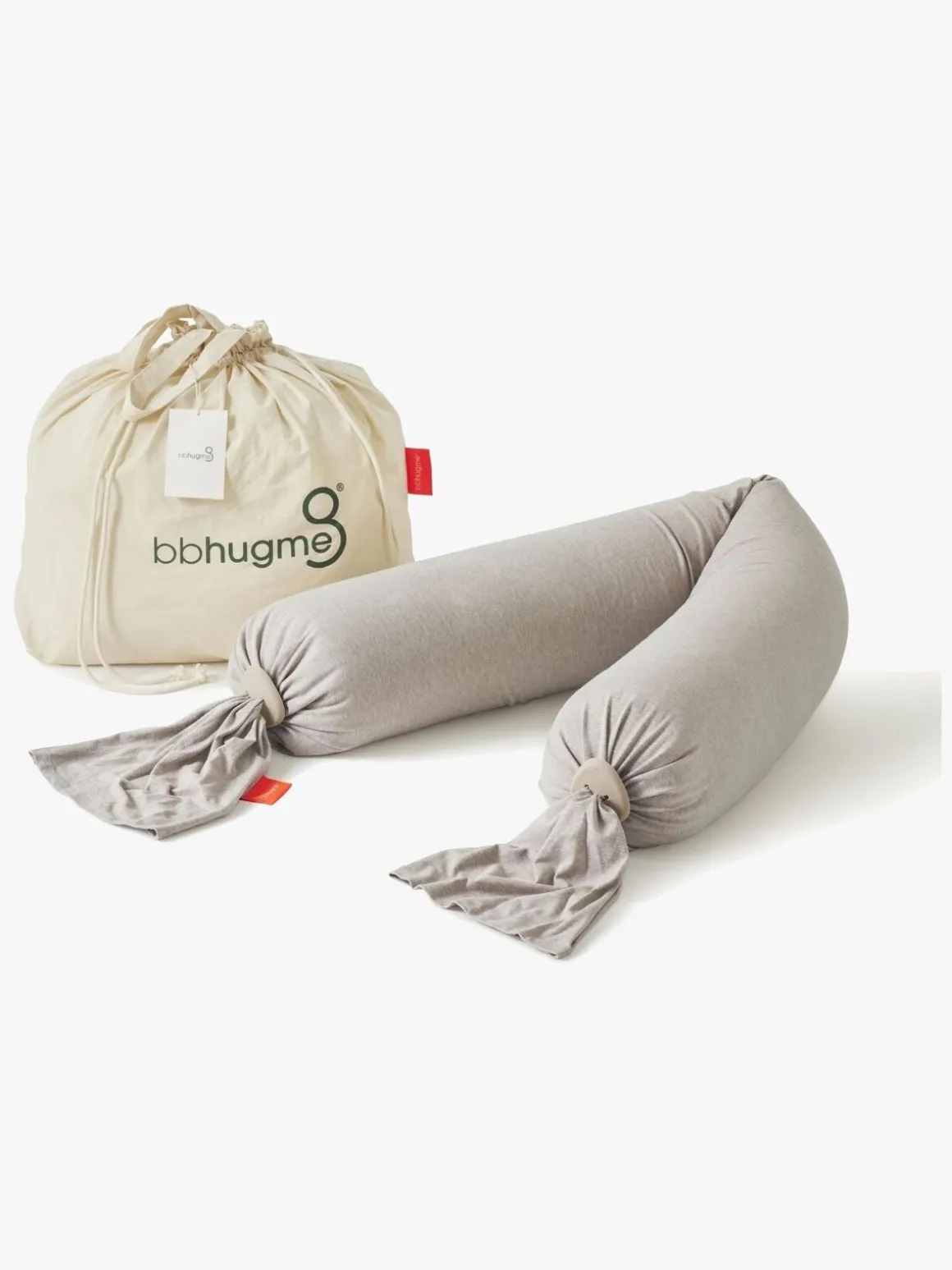 bbhugme Graviditets- og Ammepude, Seashell Beige