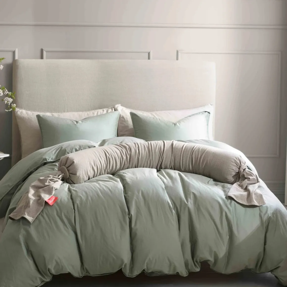 bbhugme Graviditets- og Ammepude, Seashell Beige