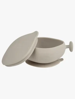 b.box Skål med Låg Silikone, Latte