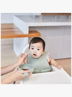 b.box Skål med Låg Silikone, Sage