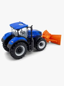 Bburago New Holland T7.315 Traktor med Sneplov 1:32