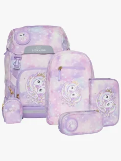 Beckmann Classic Taskesæt 22L, Unicorn Princess Purple