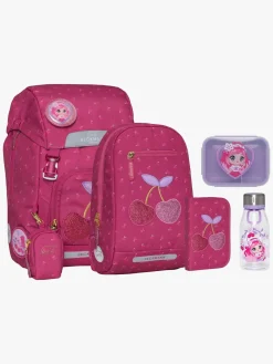 Beckmann Classic Taskesæt 22L inkl. Flaske og Madkasse, Cherry