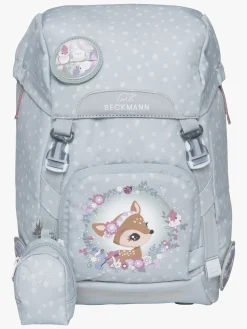 Beckmann Rygsæk 22L inkl Penalhus, Flaske & Madkasse, Forest Deer Dusty Mint