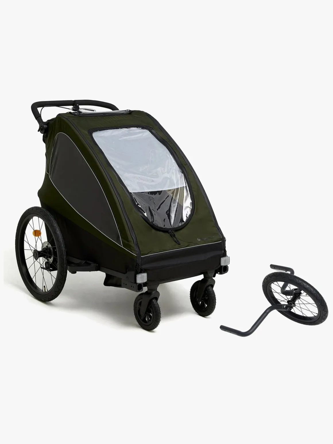 Beemoo Activity Sport Cykelanhænger inkl. Løbesæt, Green