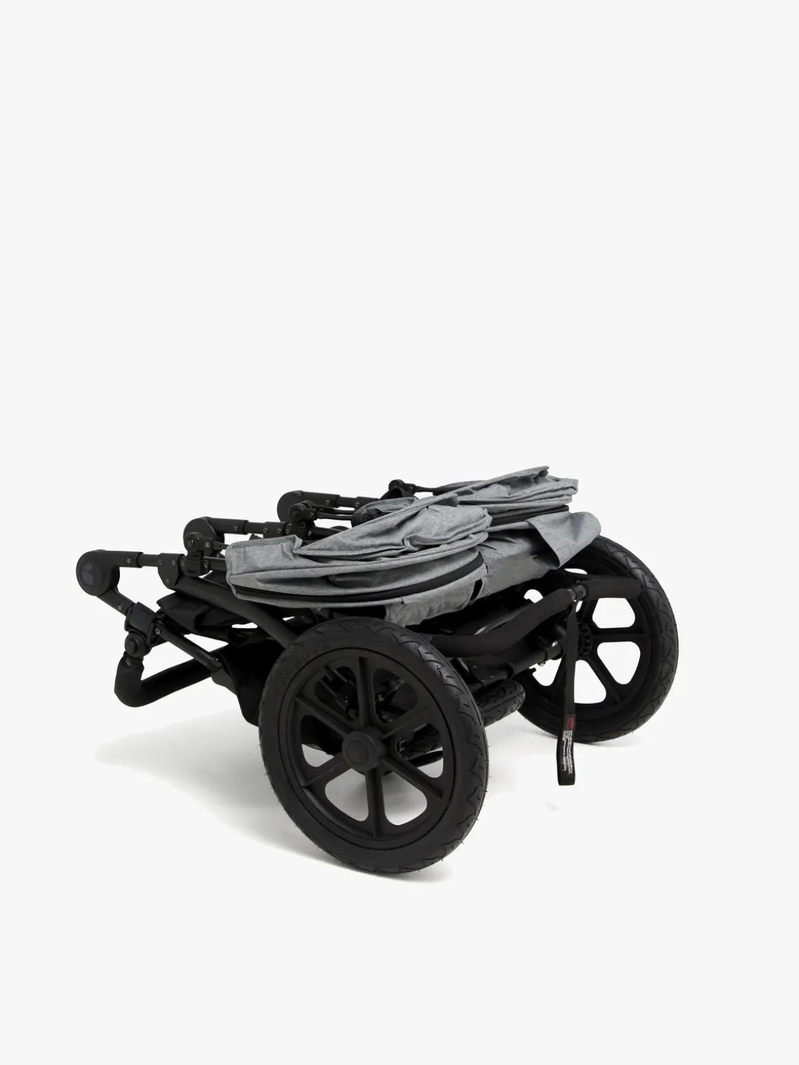 Beemoo Activity Twin Søskendevogn, Black/Dark Grey