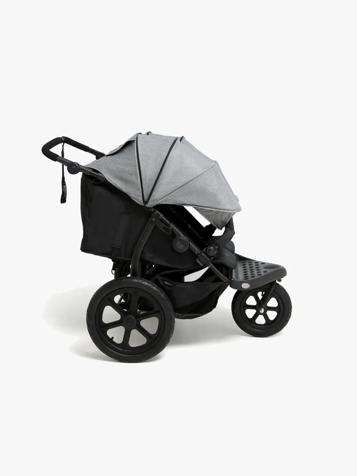 Beemoo Activity Twin Søskendevogn, Black/Dark Grey