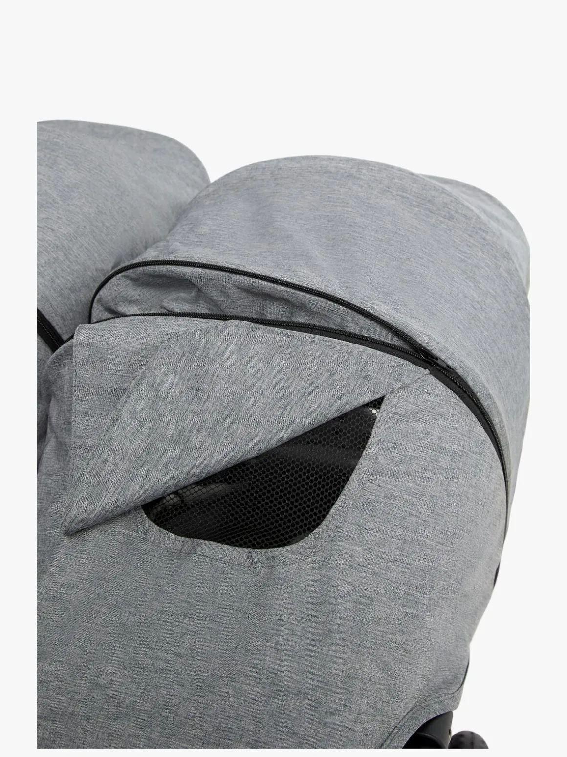 Beemoo Activity Twin Søskendevogn, Black/Dark Grey