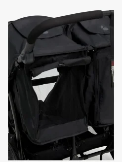 Beemoo Activity Twin Søskendevogn, Black