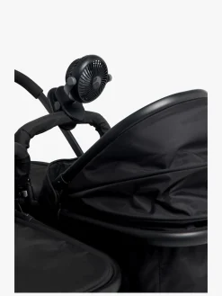 Beemoo Barnevognsventilator, Black/Grey