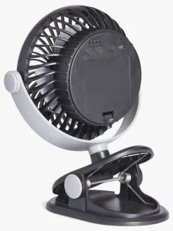 Beemoo Barnevognsventilator, Black/Grey