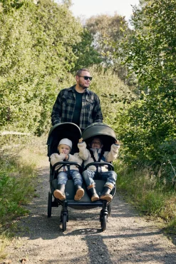 Beemoo BFF60 2 Søskendevogn, Dark Forest