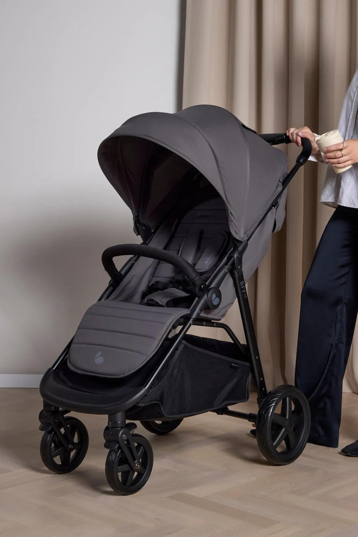 Beemoo BFF20 Klapvogn, Fog Grey