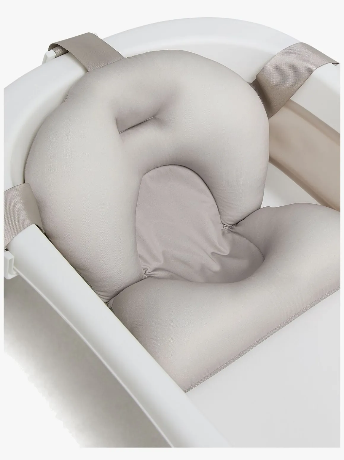 Beemoo CARE Assist Badekar inkl. Badestøtte & Skyllekande, Beige