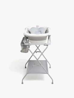 Beemoo CARE Assist Badekar inkl. Badestøtte og Badekarstativ, White/Grey