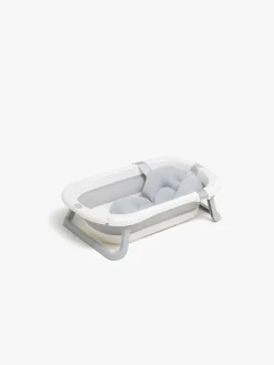 Beemoo CARE Assist Badekar inkl. Badestøtte og Badekarstativ, White/Grey