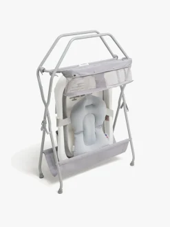 Beemoo CARE Assist Badekar inkl. Badestøtte og Badekarstativ, White/Grey