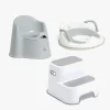 Beemoo CARE Assist Potte, Toiletsæde & Skammel, White/Grey