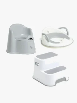Beemoo CARE Assist Potte, Toiletsæde & Skammel, White/Grey