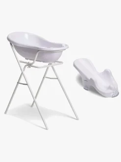 Beemoo CARE Badekar m. Badestol & Stativ, Hvid