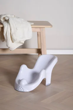 Beemoo CARE Badekar m. Badestol & Stativ, Hvid