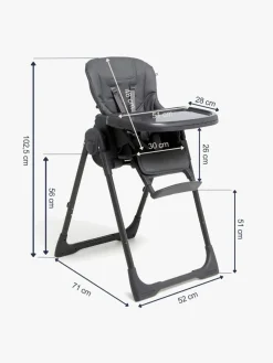 Beemoo CARE Dine Højstol, Earl Grey