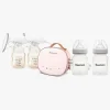 Beemoo CARE Duo Elektrisk Dobbelt Brystpumpe inkl. Modermælksflaske 180 ml 2-pak