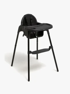 Beemoo CARE Eat Højstol, Pepper Black