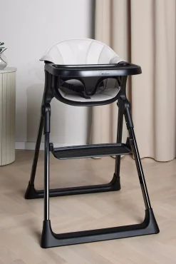 Beemoo CARE Harmony Højstol inkl. Hynde, All Black/Beige