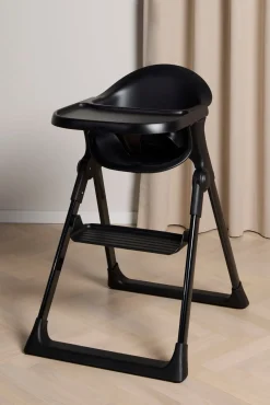 Beemoo CARE Harmony Højstol inkl. Hynde, All Black/Green