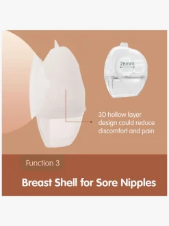 Beemoo CARE Horigen Bærbar Manuel Brystpumpe inkl. 10-pak Ammeindlæg