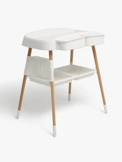 Beemoo CARE Nordic Puslebord, White/Wood