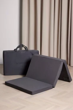 Beemoo CARE QuickFold Weekendseng inkl. Madras, Slate