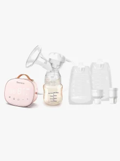 Beemoo CARE Single Elektrisk Brystpumpe inkl. Modermælksposer 180 ml 30-pak