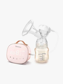 Beemoo CARE Single Elektrisk Brystpumpe inkl. Modermælksposer & Modermælksflaske 180 ml 2-pak