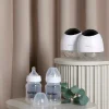 Beemoo CARE Wearable LED Elektrisk Brystpumpe Dobbelt inkl. Flasker 180 ml 2-pak