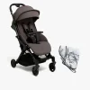 Beemoo Easy Fly Lux 4 Klapvogn inkl. Regnslag, Gull Grey