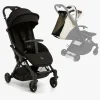 Beemoo Easy Fly Lux 4 Klapvogn inkl. Breezy Kaleche, Jet Black/Off-White