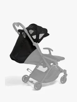 Beemoo Easy Fly Lux 4 Klapvogn inkl. Breezy Kaleche, Jet Black