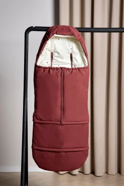 Beemoo Light Kørepose inkl. Forlængerdel, Maroon Berry