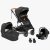 Beemoo Maxi 4 Duovogn inkl. Route i-Size Autostol Baby, Black/Black Stone