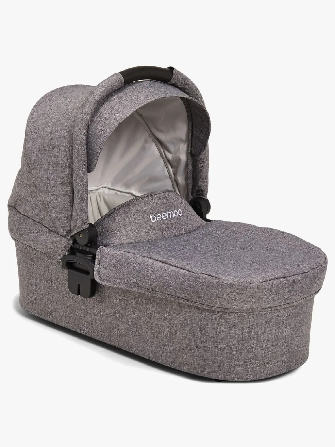 Beemoo Maxi 4 Duovogn inkl. Route i-Size Autostol Baby & ISOFIX Base, Grey Black/Mineral Gray