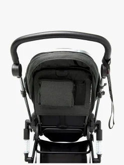 Beemoo Maxi 4 Klapvogn, Black/Silver