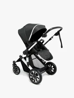 Beemoo Maxi 4 Klapvogn, Black/Silver